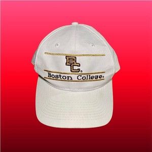 Vintage 90's Boston College Eagles BC The Game Split Bar Snapback OSFM Hat